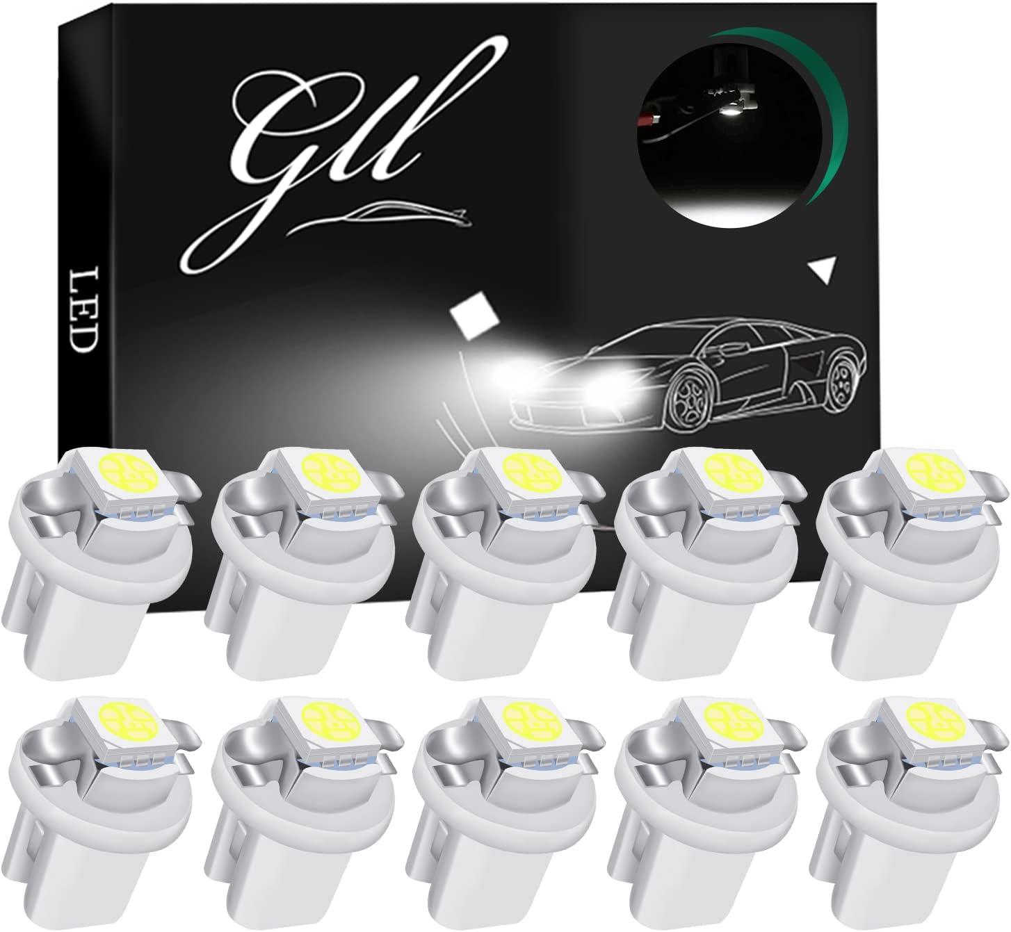 ECLAIRAGE TABLEAU DE BORD,White--Ampoule Led T5 Pour Intérieur De